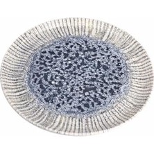 Mey İthalat Iris Blue Düz Tabak 20 cm