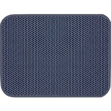 Mey İthalat Büyük Boy Elekli Kedi Kumu Paspası 60X80 Cm, Gri