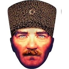Mey İthalat Atatürk Maskesi Karton 10'lu Renkli