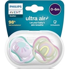 Mey İthalat SCF085/59 Ultra Air Emzik 0-6 Ay (Kız)