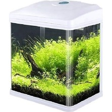 Mey İthalat Komple Akvaryum, 24 x 16,5 x 28 Cm, Beyaz