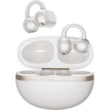 Mey İthalat Crossky C50 Kulakiçi Klipsli Açık Kulak Kablosuz Bluetooth 6.0 Kulaklık, 4 Mikrofonlu, 35H Çalma Süresi, Ipx5 Su Geçirmez