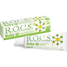 Mey İthalat Baby 0-3 Yaş Papatya Özlü Florürsüz Bebek Diş Macunu (1 x 45 G)