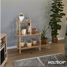 Mey İthalat Ahşap Çiçeklik Standı, Saksılık, Dekoratif Saksı Sehpası
