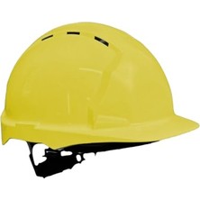 Mey İthalat Baş Koruyucu Sarı Baret AB/2016/425 EN397:2012+A1:2012 Şartlarına Uygun, Kayışlı, Ter Bezli 1 Adet
