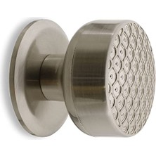 Mey İthalat Kestila Nikel Saten, Kolu Metal Tokmak, Kapı Tokmağı Topuzu