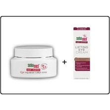 Mey İthalat Q10 Yaşlanma Karşıtı Yüz Bakım Kremi 50 ml + Anti Aging Kırışıklık Karşıtı Göz Kremi 15 ml 2'li Set