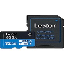 Mey İthalat Microsdhc Kart 32GB Uhs-I High Performance 633X U1 100MB/S