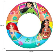 Mey İthalat Disney Princess Yüzme Simidi, Çap 56 cm