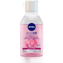 Mey İthalat Gül Suyu Içeren Çift Fazlı Makyaj Temizleme Suyu 400 ml