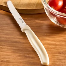 Mey İthalat Krem Domates Bıçağı, 22 Cm, Dr. Inox