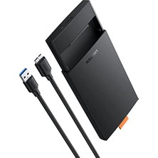 Mey İthalat 2.5 Inch Sata USB 3.0 Hard Disk Kutusu, Siyah