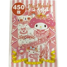 Mey İthalat 450 Parça Kawaii Karakterleri My Melody Sticker Seti