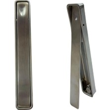 Mey İthalat Zxx 564 Sürme Kapı Alından Çekilen Gömme Kulp 96 mm Inox Renk 16 x 2.5 cm