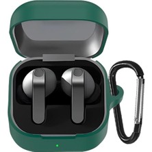Mey İthalat Samsung Galaxy Buds4 Pro/buds 4 ile Uyumlu Darbeye ve Çizilmeye Karşı Koruyucu Kılıf Yeşil