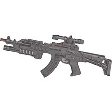 Mey İthalat Sesli ve Işıklı Counter Strike Tüfeği, Siyah