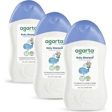 Mey İthalat 3 Adet Doğal Erkek Bebek Şampuanı 400 ml