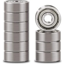 Mey İthalat 624ZZ Metal Mühürlü Çok Amaçlı Mikro Bilyalı Rulman, 4X13X5 Mm, 3D Yazıcı Için, 5 Adet
