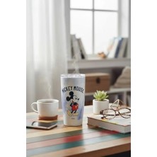 Mey İthalat Mickey Mouse Lisanslı Batik Desenli Paslanmaz Çelik Bardak - 860 Ml, 2015938411109