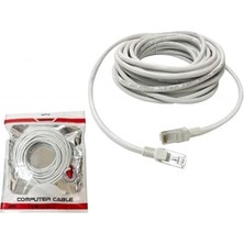 Mey İthalat PL-6108 10M Ethernet Patch Poşetli Cat6 Kablo