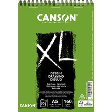 Mey İthalat Xl Draw Eskiz ve Resim Defteri; Spiralli, 30 Sayfa, A5,160G