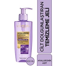 Mey İthalat Hyaluron Uzmanı Cilt Dolgunlaştıran Arındırıcı Temizleme Jeli 200 ml