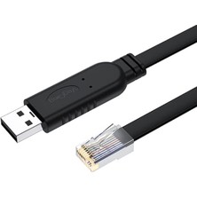 Mey İthalat USB To RJ45 Console FTDI-TF232 Chipset Konsol Kablo