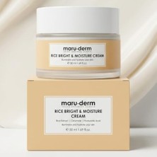 Mey İthalat Pirinç Özlü Aydınlatıcı ve Nemlendirici Krem – Seramid ve Hyaluronik Asit ile Yüz Kremi 50 ml