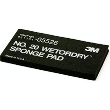 Mey İthalat 05526 Wetordry 2-3/4" x 5-1/2" x 3/8" Sponge Pad 20