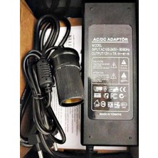 Mey İthalat Çakmak Adaptörü, Araç Çakmaklık Çevirici, Oto Buzdolabı Ev Tipi Çevirici ADAPTÖR7AMPER/12 V