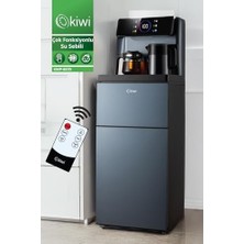 Mey İthalat KWP-8570 Gizli Damacanalı; Dahili Otomatik Çaycılı, Sıcak Soğuk Dijital Su Sebili Siyah