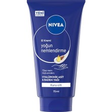 Mey İthalat Yoğun Nemlendirici El Kremi 72 Ml, Hızlı Emilir, Hyaluronik Asit, Badem Yağı, Kuru Ciltler Için