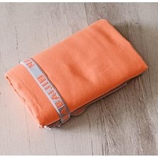 Mey İthalat L Boy Mikrofiber Havlu, Somon, 80 x 130 Cm, Tek Ebat