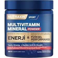Mey İthalat Multivitamin Mineral Complex 300 G, 12 Mineral Içeren Vegan, Şekersiz ve Glutensiz Takviye