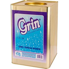 Mey İthalat Grin Ekolojik Arap Sabunu, 16 kg Organik Jel Sabun, Ayçiçeği Yağı Özlü Doğal Sıvı Sabun (Teneke)