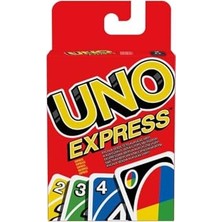 Mey İthalat Uno Express Oyun Kartı, Türkçe