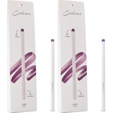 Mey İthalat Detay Liner Makyaj FIRÇASI-V707 2'li Paket