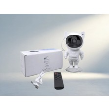 TKÇ Sevimli Astronot Projeksiyon Lamba 120X113 mm Bluetooth Speaker