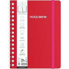 Mey İthalat Spiralli Premium Sert Kapak Defter, 21X29,7 Cm, Çizgili
