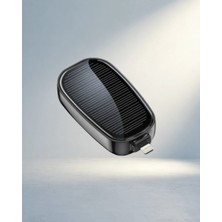 TKÇ Güneş Enerjili Cep Tipi Powerbank 1200MAH Acil Şarj Cihazı