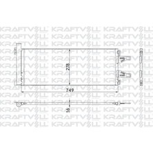 Kraftvoll 08060213 Klima Radyatörü Boxer Iıı Jumper Iıı 2.2 Hdi 3.0hdı Ducato Iıı Scania 3.0jtd 1371