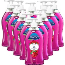 Mey İthalat Sıvı Sabun 400 ml Gül x 12'li Ekonomik Koli