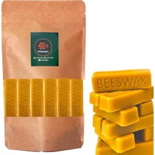 Mey İthalat Besswax Mini Külçe Filtre Edilmiş Doğal Saf Balmumu, 250 G