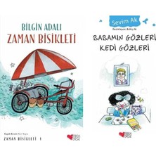 Can Yayınları Zaman Bisikleti 1 (Bilgin Adalı) ve Babamın Gözleri Kedi Gözleri