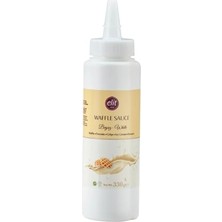 Mey İthalat Waffle, Krep ve Pankek Için Beyaz Krema Sos 330 G, Glutensiz