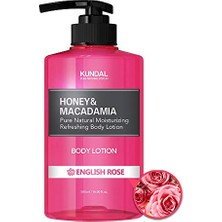 Mey İthalat Nemlendirici ve Besleyici Vücut Losyonu Honey & Macadamia Pure Body Lotion 500 ml (English Ros