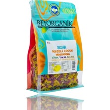 Mey İthalat Organik Çocuk Makarnası; Ispanak, Pancar ve Balkabaklı, 240 G