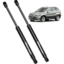 Mey İthalat Bmw X5 E53 ile Uyumlu Bagaj Amortisörü Takımı, Sağ-Sol, 2000-2007