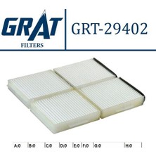 Grat 29402 Kabin Filtresi Cıftlı Mazda 323 Familya 9802 626 9701 GE6T61J6X9B