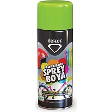 Mey İthalat Dekor Akrilik Efektli Sprey Floresan Yeşil 400 ml